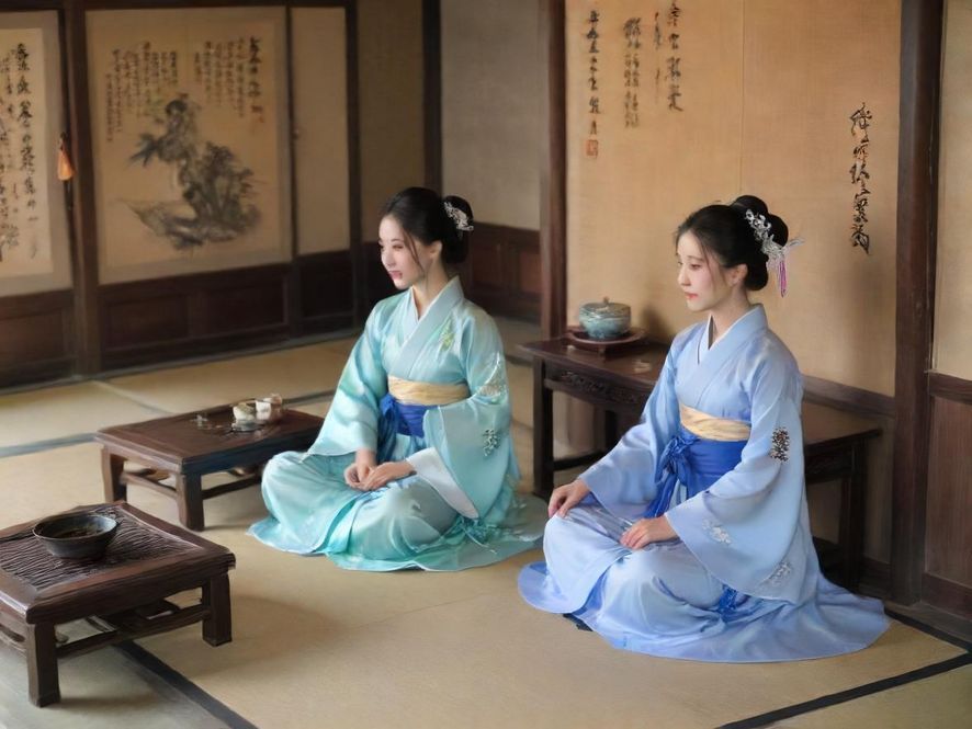 上海私密茶室一角