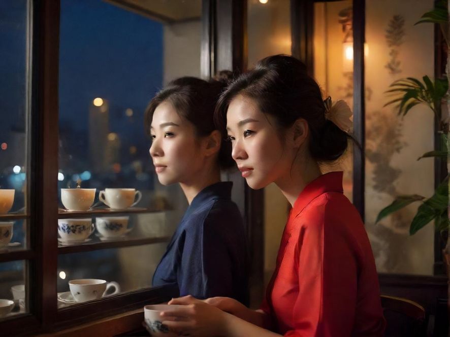 qm阡陌茶艺师优雅泡茶瞬间