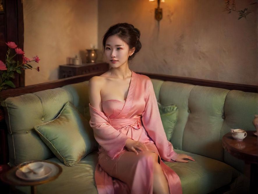 广州私密茶室一角