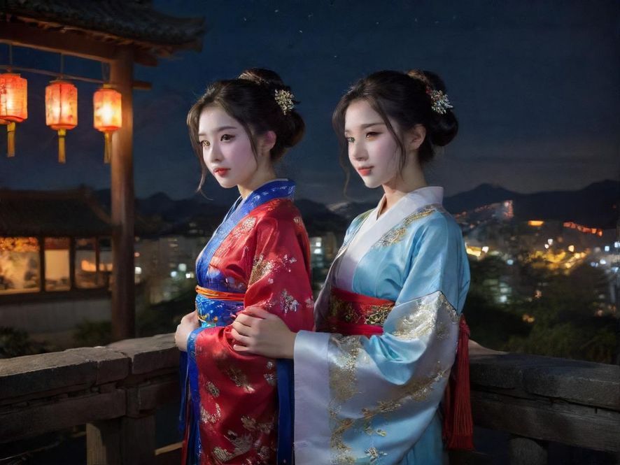 广州城市街景中的特色夜场入口