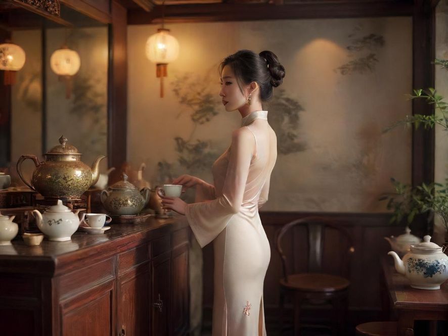 深圳私人茶社温馨环境展示