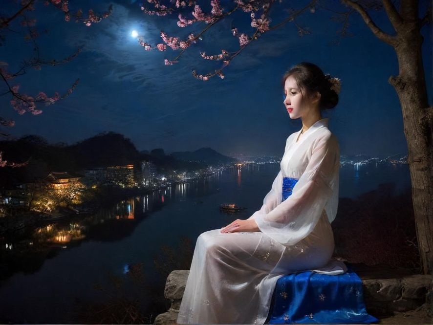 深圳长安区繁华夜市入口，霓虹闪烁，人潮涌动。