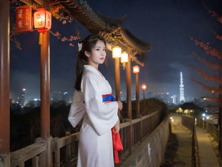 广州白云区夜景