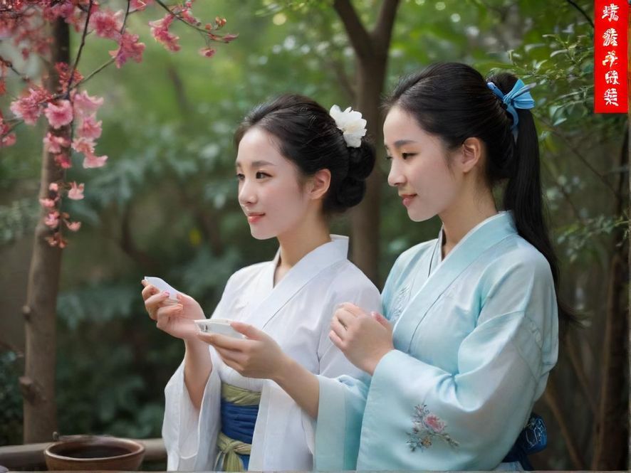 一间隐藏在城市角落的私密茶室，光线柔和，环境安静。