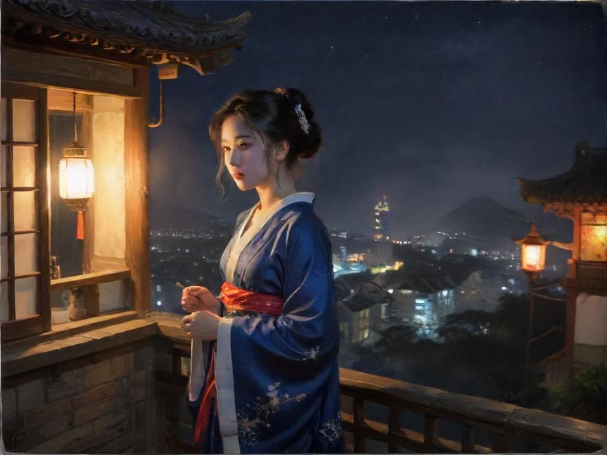 一位玩家正在手机上浏览广州夜蒲生活论坛