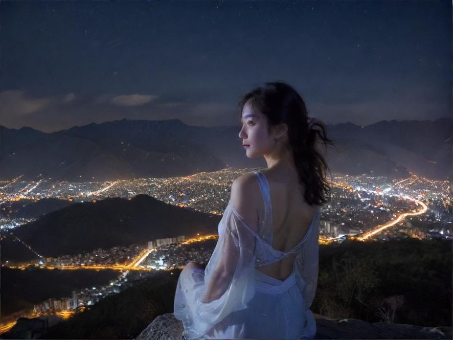 佛山市璀璨夜景