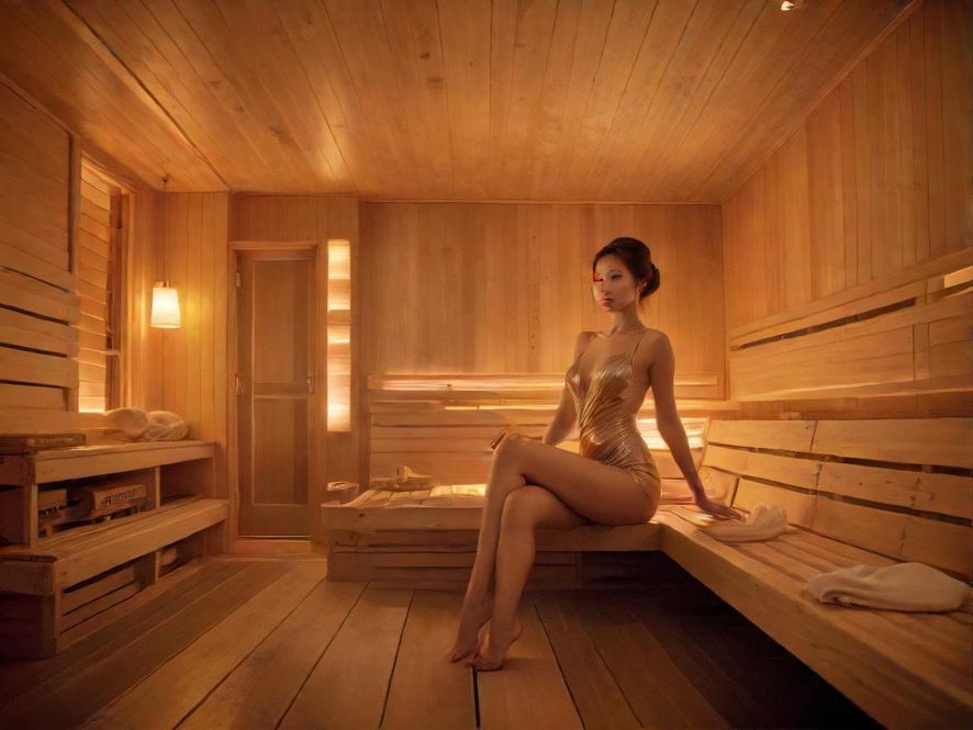 深圳罗湖高端桑拿会所休息区