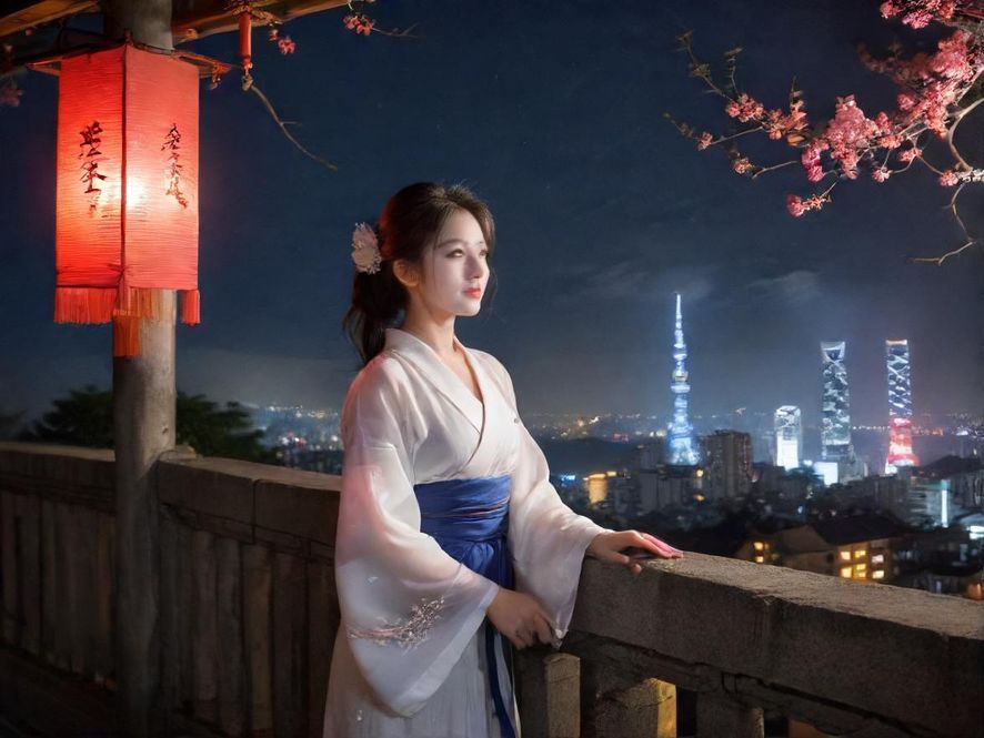 广州夜场会所的璀璨夜景