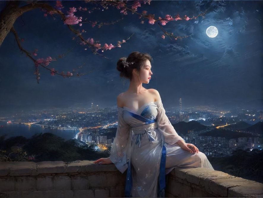 广州夜场会所夜景