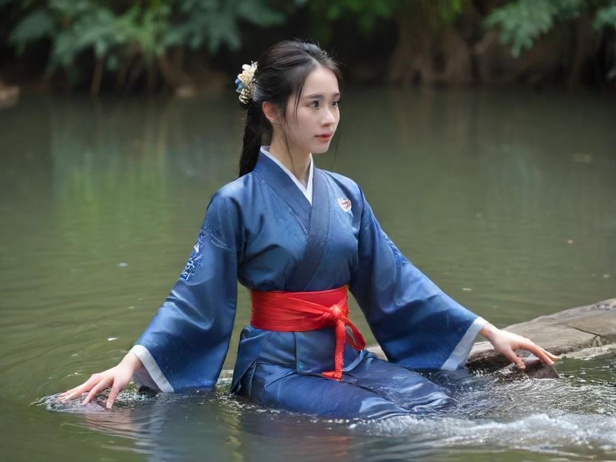 广州水汇休闲场所一角