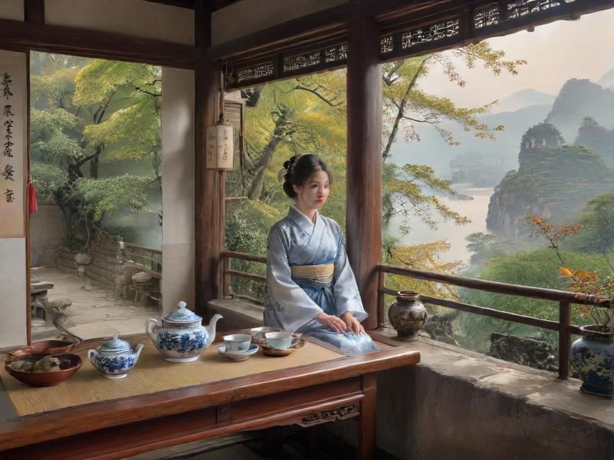 广州品茶工作室内部环境