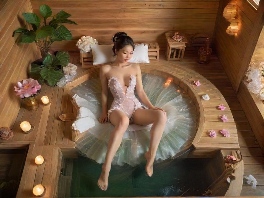 桑拿会所内部奢华环境展示