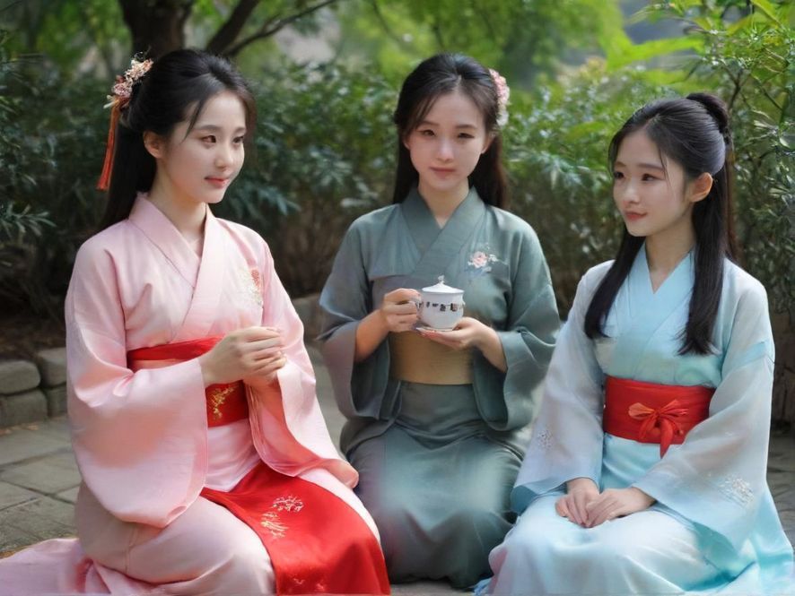 高端会所休息区品茶