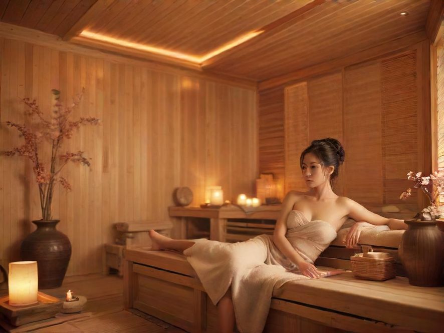 黄岐桑拿会所包厢实景