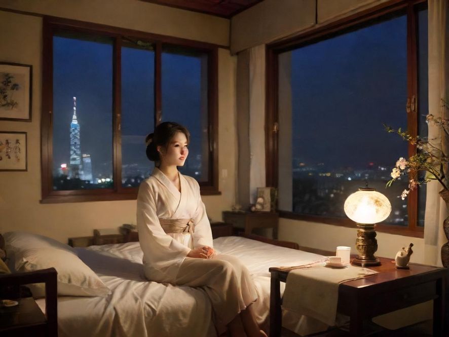 白云区夜场会所休息区温馨场景