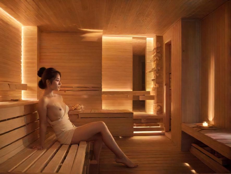 深圳桑拿会所休息区环境