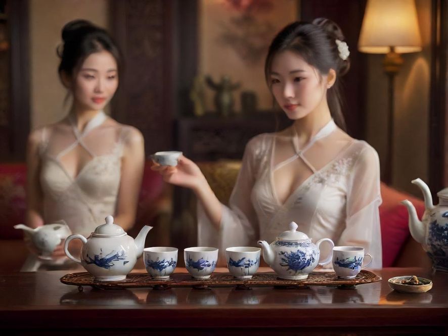 一套雅致的茶具