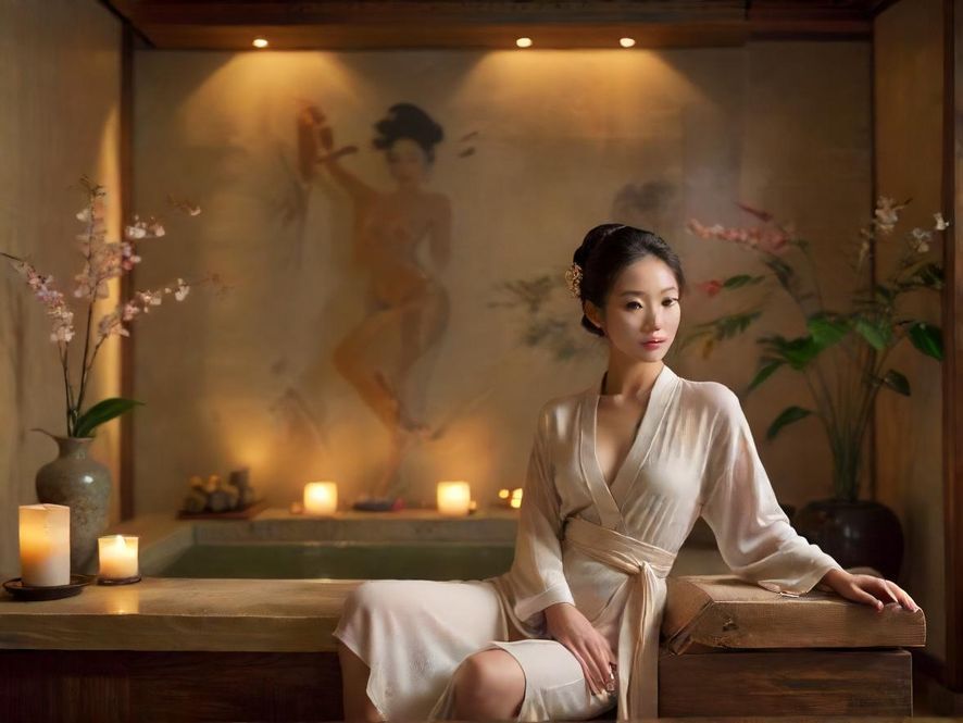 广州高端桑拿会所休息区