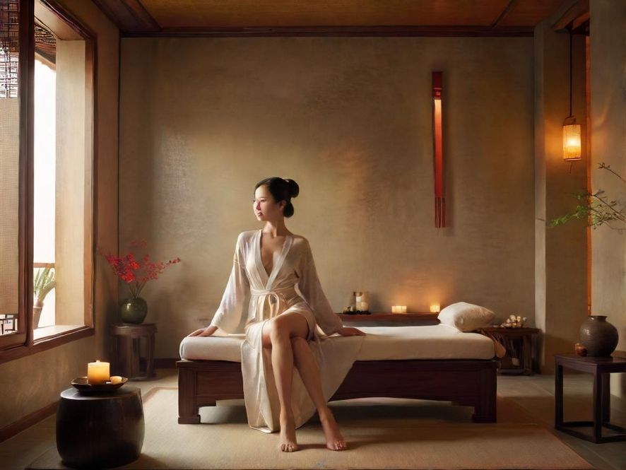 舒适的桑拿会所包间