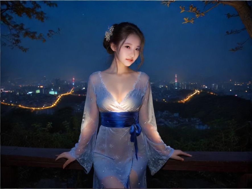 广州夜场繁华灯火