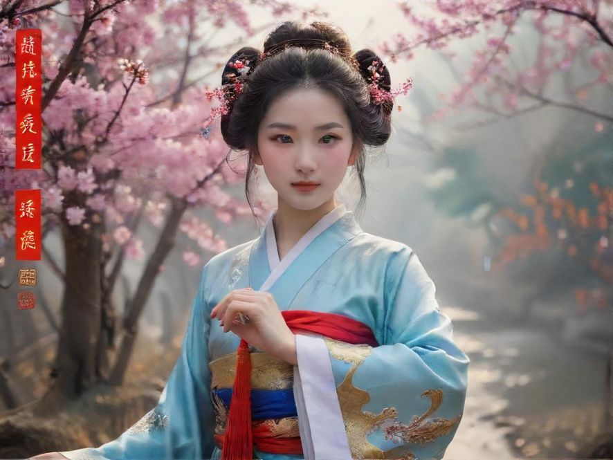 一位气质优雅的女士侧影，在柔和的灯光下，展现出一种独特的魅力和宁静感。