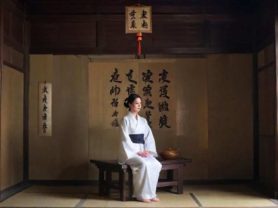 一位技师在温馨的按摩房内，为顾客进行背部按摩，暖光营造出舒适私密的环境。