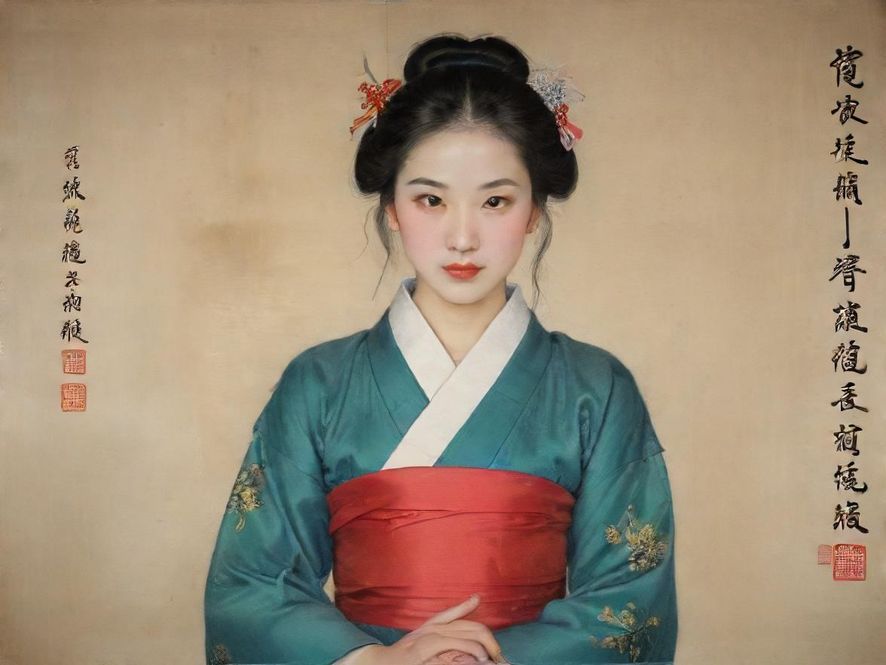 深圳一家设计精美的咖啡馆内,一位优雅的女性在柔和的灯光下享受惬意时光。