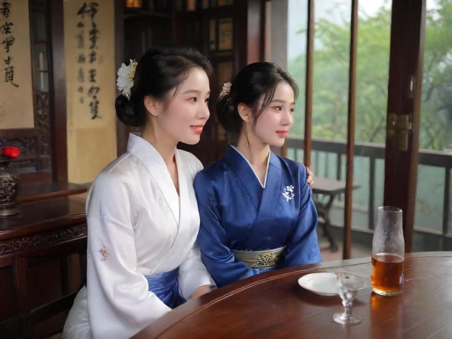 时尚男女在酒吧中尽情享受，欢声笑语，举杯共饮。